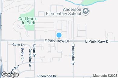 Map image of the property - 3101 E Park Row Dr