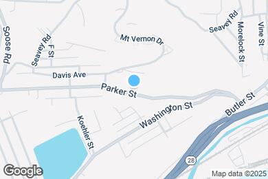 Map image of the property - 134 Parker St