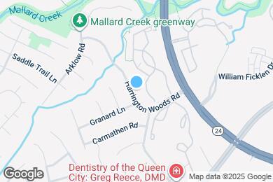 Map image of the property - 8007 Harrington Woods Rd