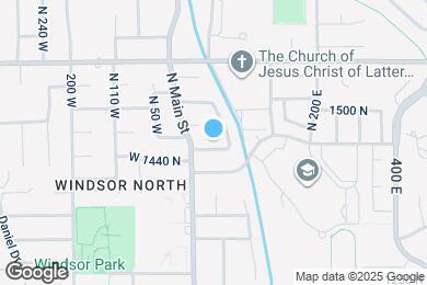 Map image of the property - 47 E 1450 N