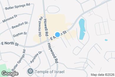 Map image of the property - 3706 E North St