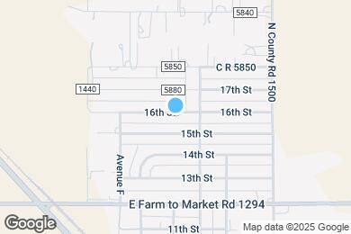 Map image of the property - 716 16th St