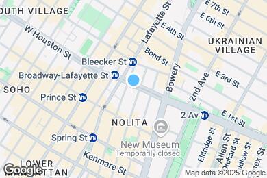 Map image of the property - 51 E Houston St