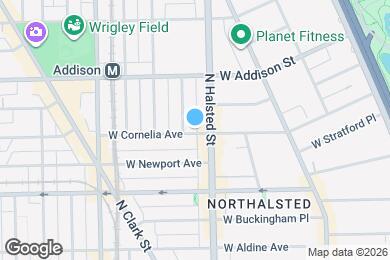 Map image of the property - 838 W Cornelia Ave