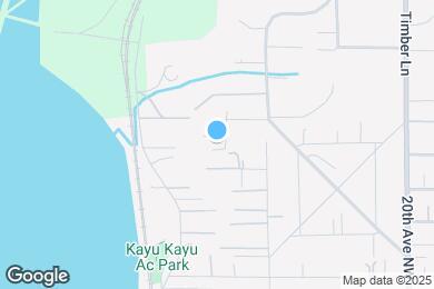 Map image of the property - 20405 25th Ave NW