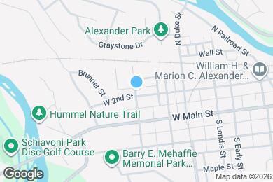 Map image of the property - 105 N Union St