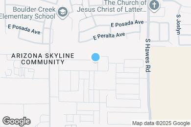 Map image of the property - 8159 E Paloma Ave