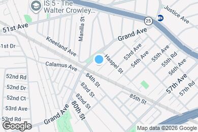 Map image of the property - 8413 52nd Ave