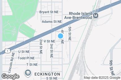 Map image of the property - 2100 4th St NE