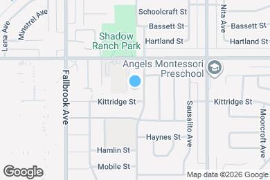 Map image of the property - 22606 Archwood St