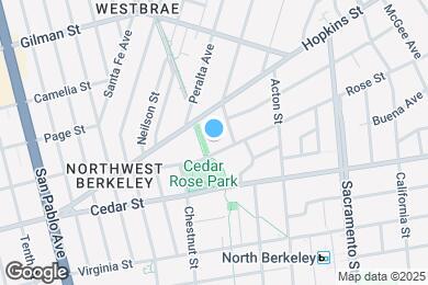 Map image of the property - 1339 Rose St