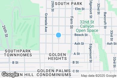 Map image of the property - 1424 Dale St