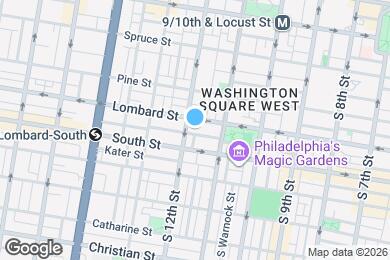Map image of the property - 1129 Rodman St
