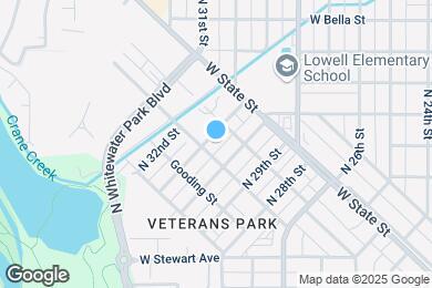 Map image of the property - 1006 N 31st St