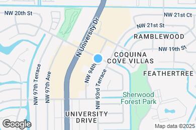 Map image of the property - 1831 NW 94th Ave