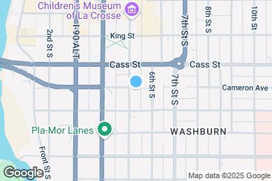 Map image of the property - 499 5th Ave S