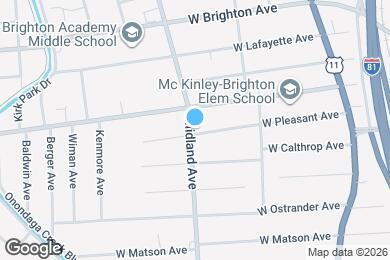 Map image of the property - 2331 Midland Ave