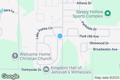 Map image of the property - 2202 Lake Pointe Cir