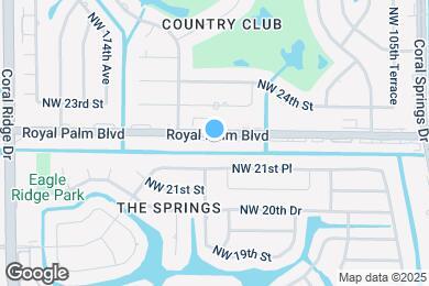 Map image of the property - 10992 Royal Palm Blvd