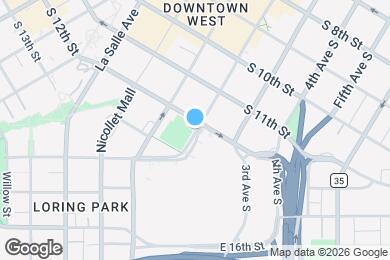 Map image of the property - 1111 3rd Ave S