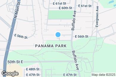Map image of the property - 573 E 55th St