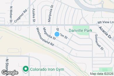 Map image of the property - 1016 Magnolia St