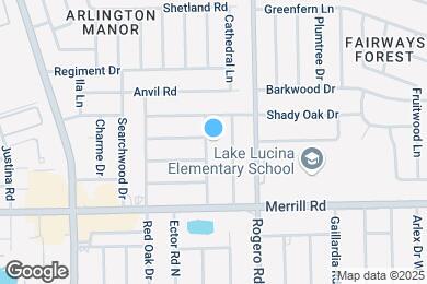 Map image of the property - 2919 Holly Point Dr