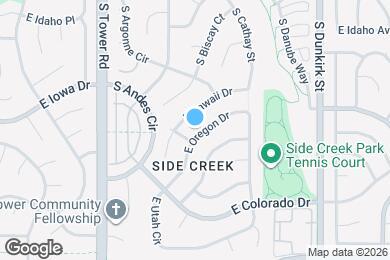 Map image of the property - 18821 E Oregon Dr
