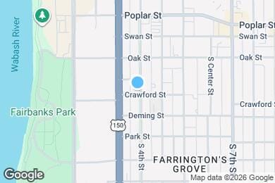 Map image of the property - 619 S 4th St