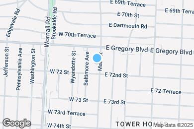 Map image of the property - 7128 Main St
