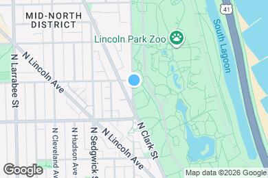 Map image of the property - 818 W Diversey Pky