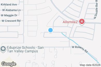 Map image of the property - 3849 W South Butte Rd