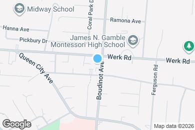 Map image of the property - 3043 Boudinot Ave