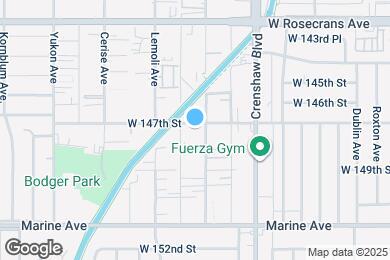 Map image of the property - 3212 W 147th St