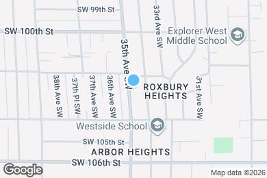 Map image of the property - 10218 35th Ave SW