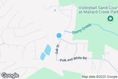 Map image of the property - 11733 Oak St