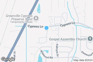 Map image of the property - Cypresswoods Apartments