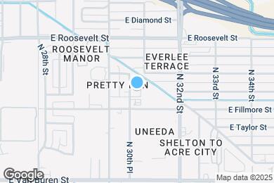 Map image of the property - 621 N 30th Pl