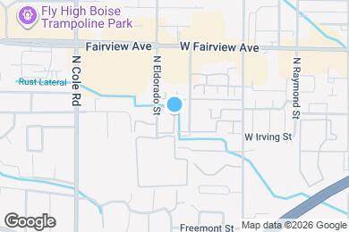 Map image of the property - 3353 W Georgia Pl