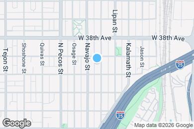 Map image of the property - 3639 Mariposa Street