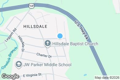 Map image of the property - 1705 Fountain St