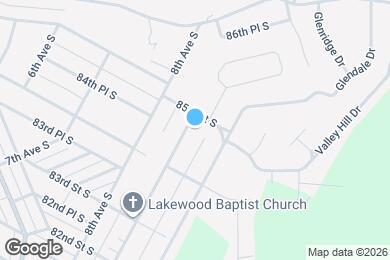Map image of the property - 8437 9th Ave S