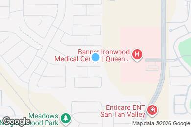 Map image of the property - 310 W Powell Dr