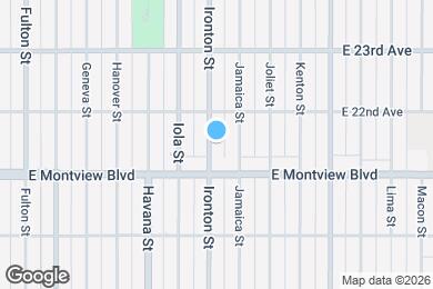 Map image of the property - 2040 Ironton St