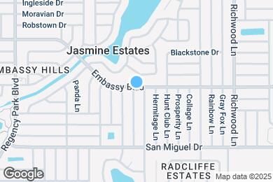 Map image of the property - 9200 Chantilly Ln