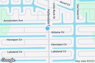 Map image of the property - 15561 Aldama Cir