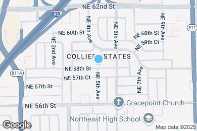 Map image of the property - 441 NE 58th St