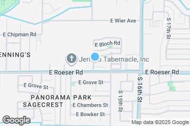 Map image of the property - 1407 E Mobile Ln