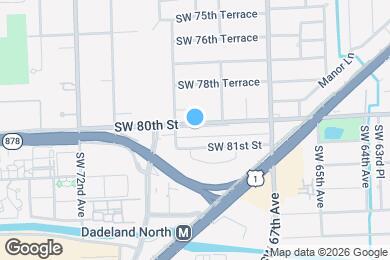 Map image of the property - 6860 SW 80th St