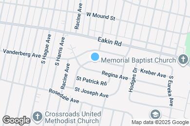 Map image of the property - 2721 Bernadette Rd